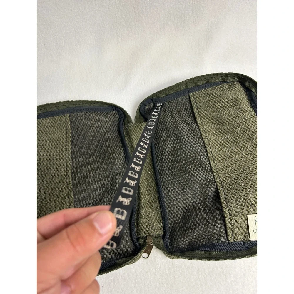 Cottagecore Gregg USA XL Olive Green Tapestry Fruit Bible Cover Organizer Bag